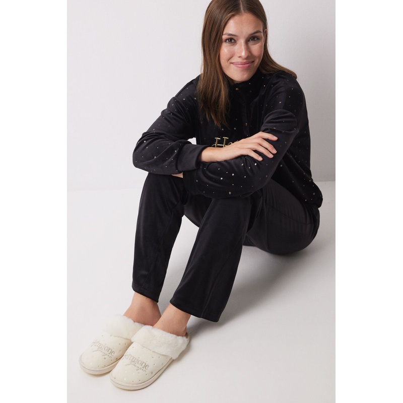 House Shoes Hermione Ivory