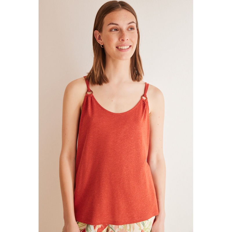 Orange Camisole Top