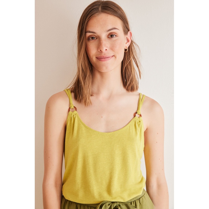 Yellow Camisole Top