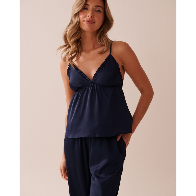Luxury Edition Frill Detail Satin Cami