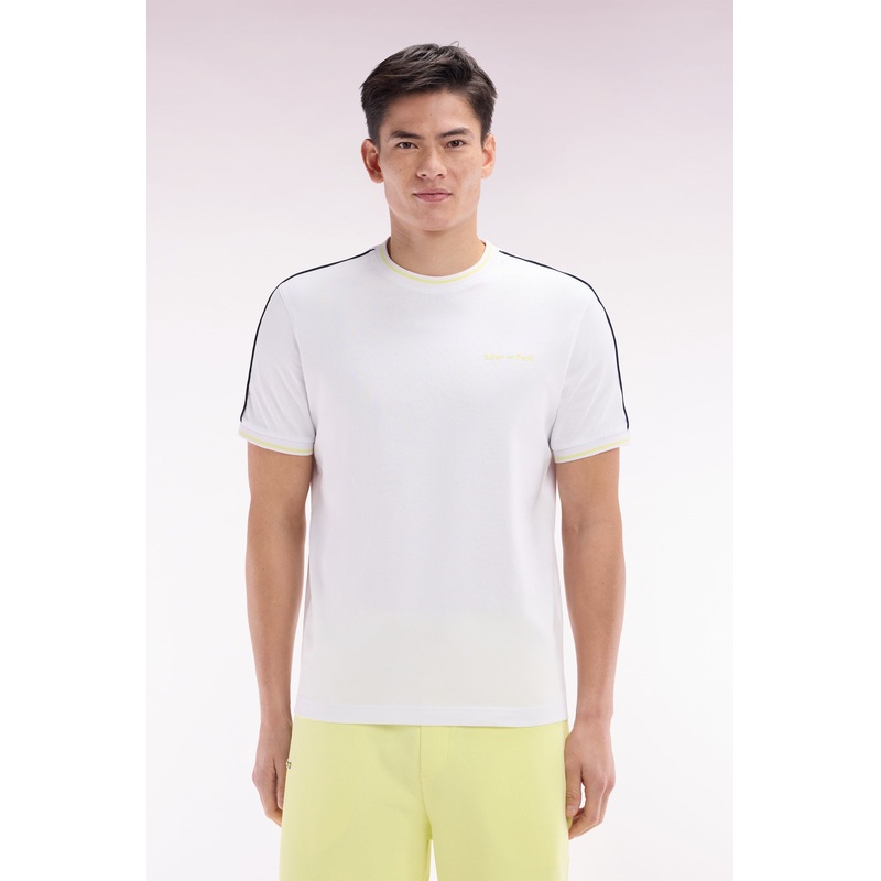 Relaxed Fit White Cotton T-Shirt