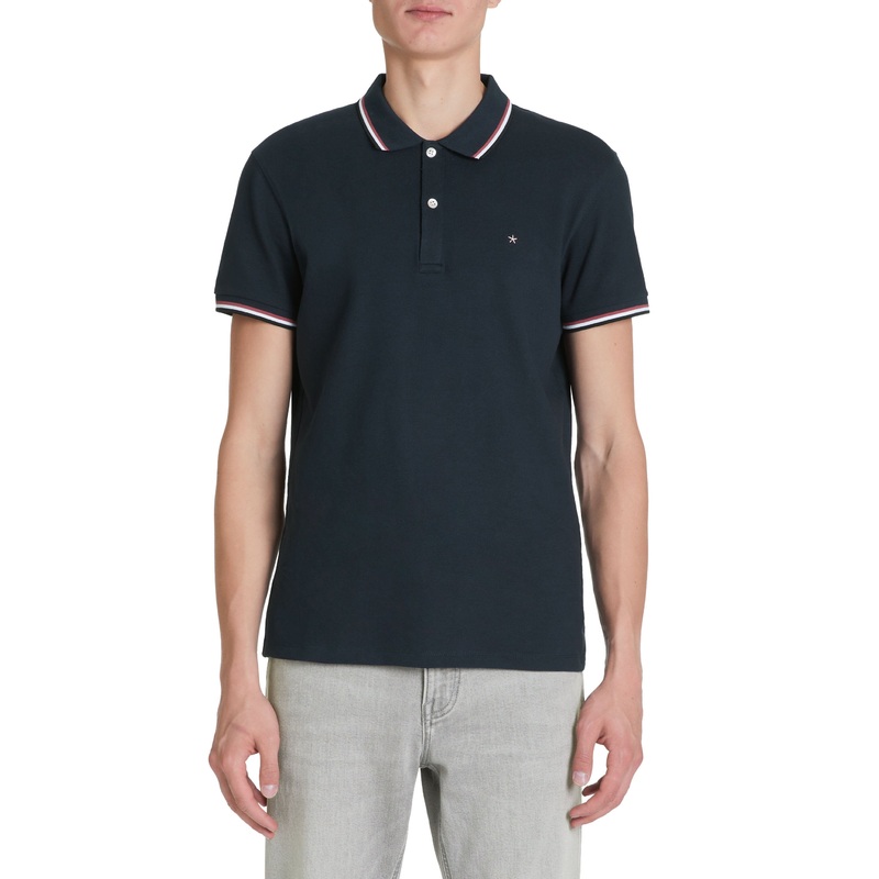 Stretch Cotton Slim Pique Polo Shirt