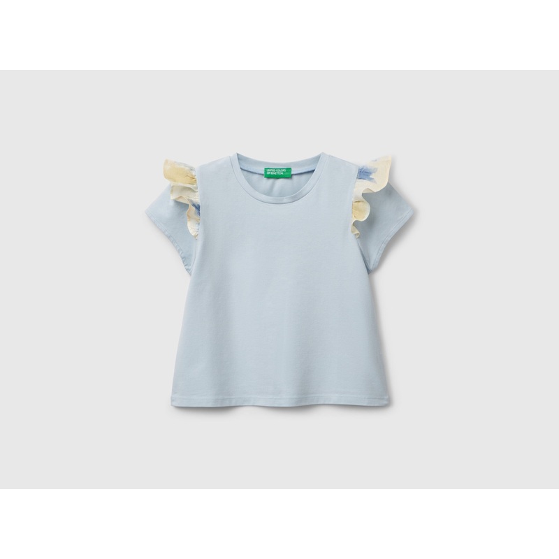 T-Shirt with Cap Sleeves
