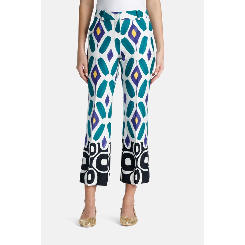 Asterisco Watercolour Print Pants