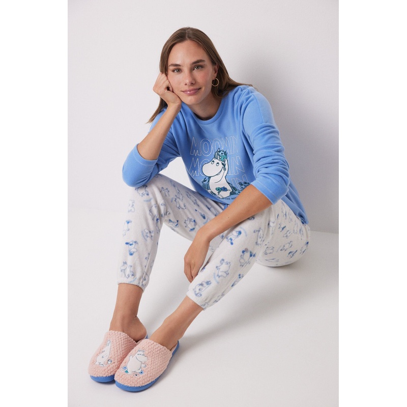 Moomin Pink Texture House Shoe