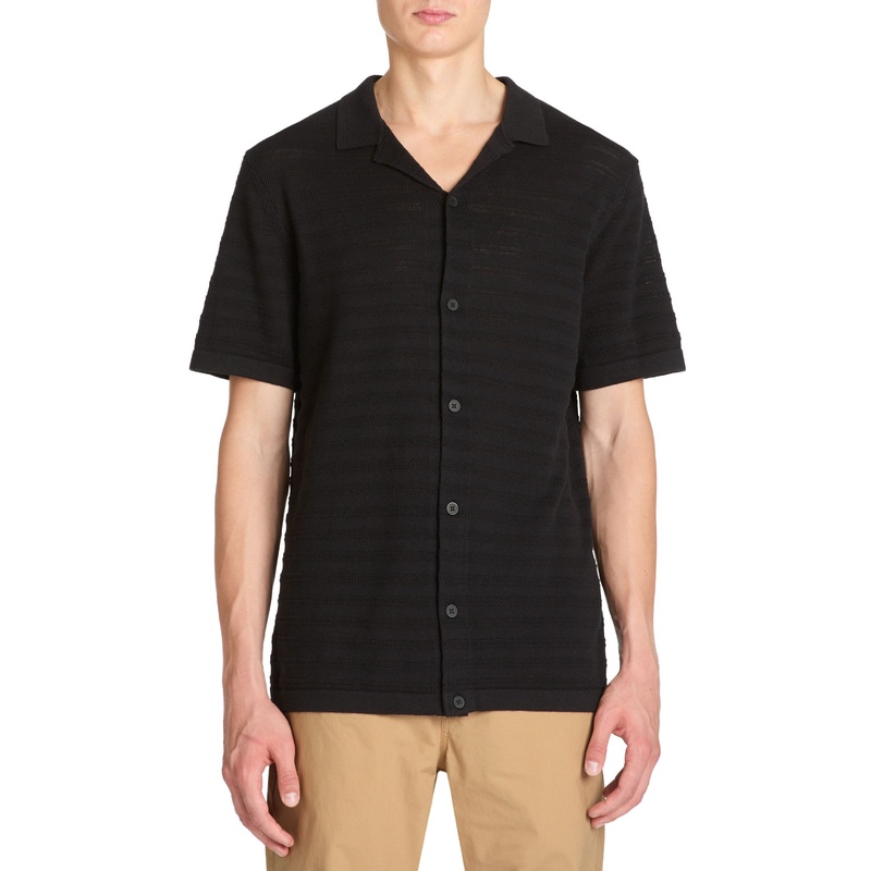 Regular Shirt 100% Cotton - Black