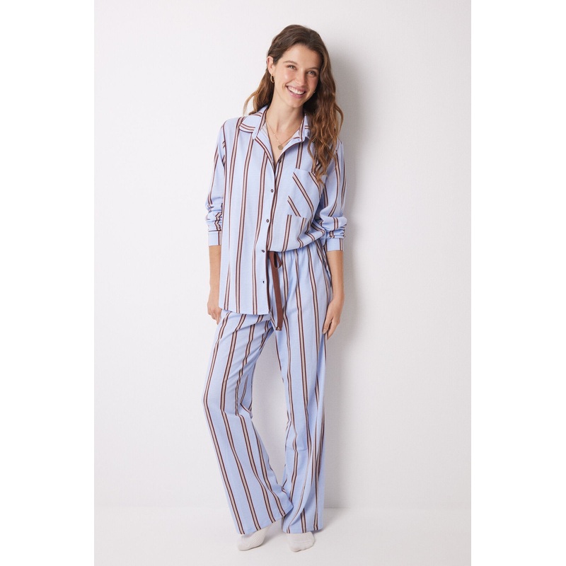 Striped Pajama Set