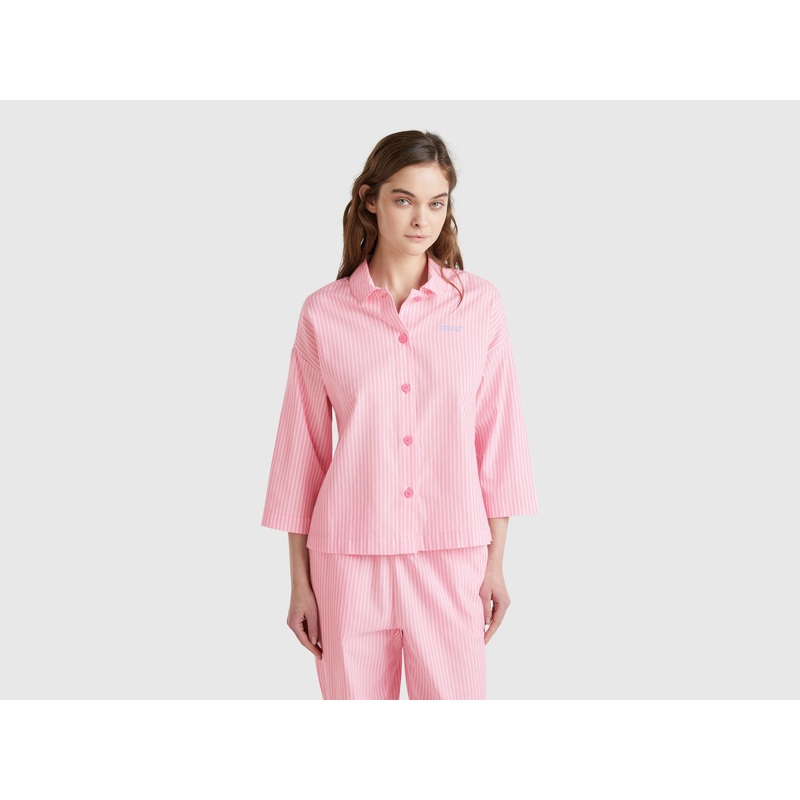 Vertical Striped Pyjama Jacket