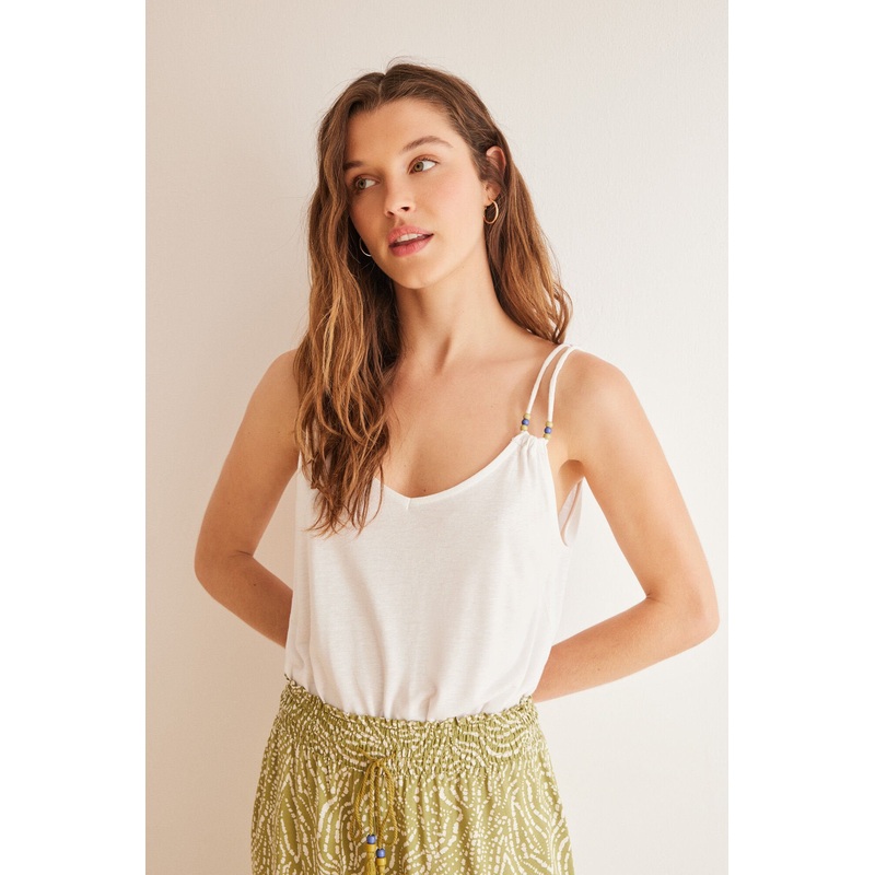 White Tug-In T-Shirt
