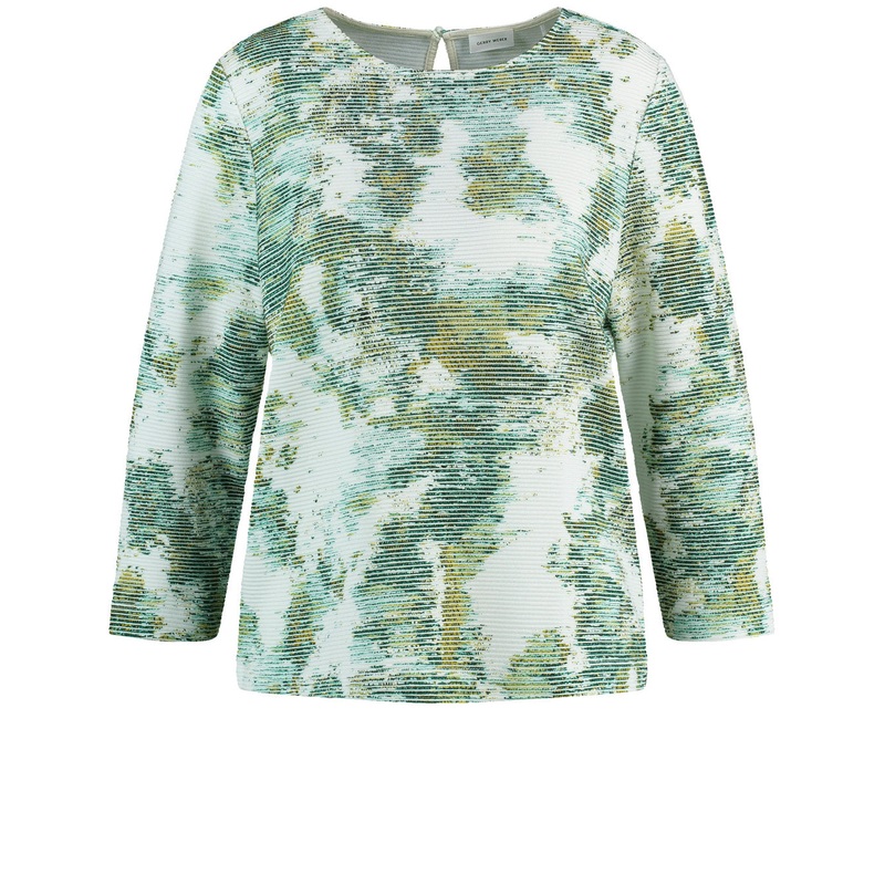 3/4 Sleeve T-Shirt With All Over Print