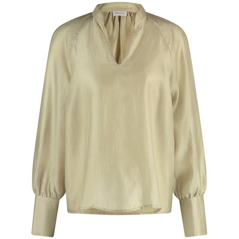 Long Sleeve Blouse With Cuffs