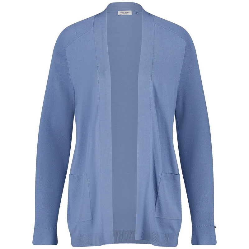 Open Cardigan In A Fine Knit