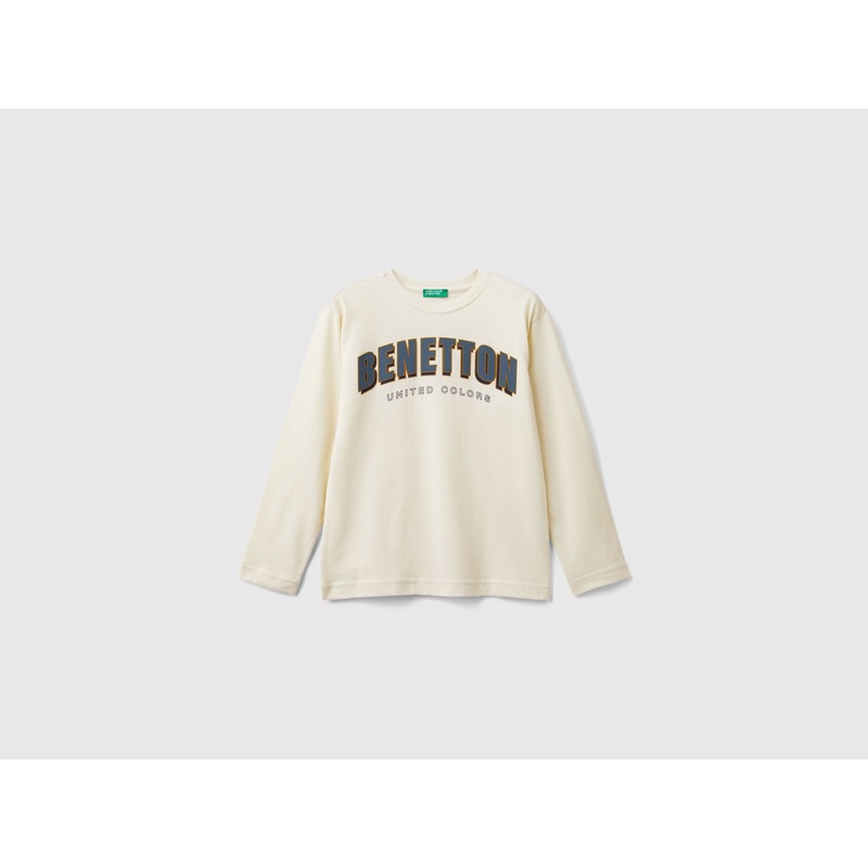 Warm T-Shirt With Logo Print