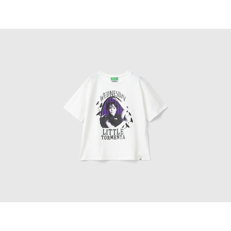 White Wednesday Addams T-Shirt