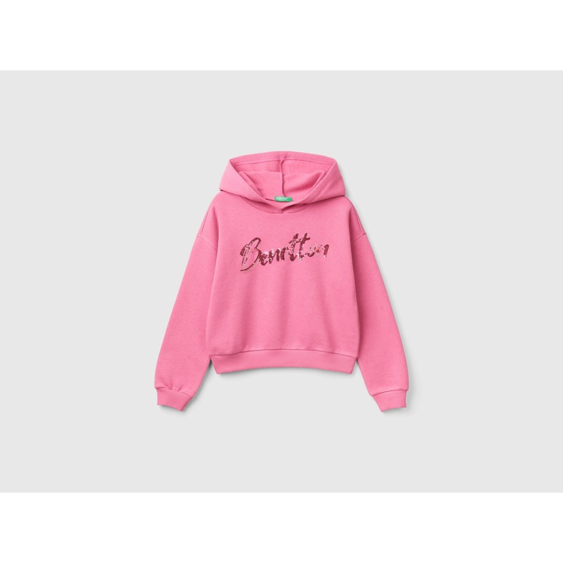 Hoodie with Sequins