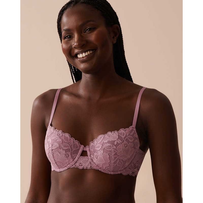 Lightly Lined Flex Demi Lace Bra in Different Cup Sizes