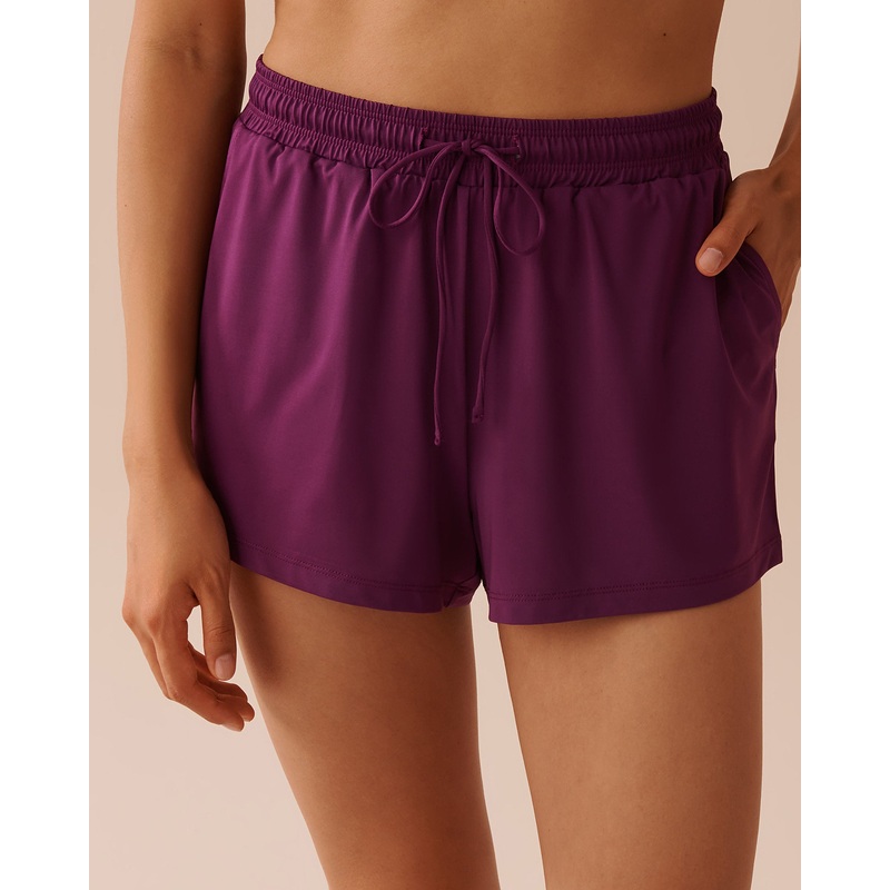 Micro and Lace Shorts