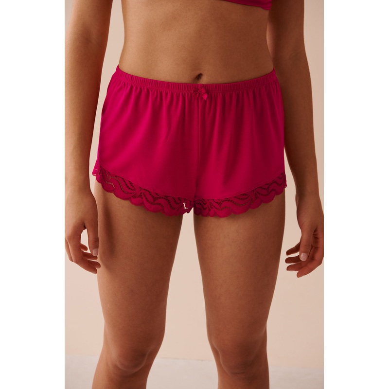 Modal Lace Shorts