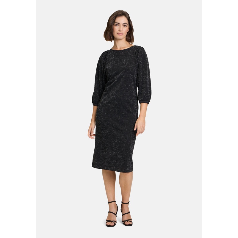 Jersey Dress with 3/4 Sleeves