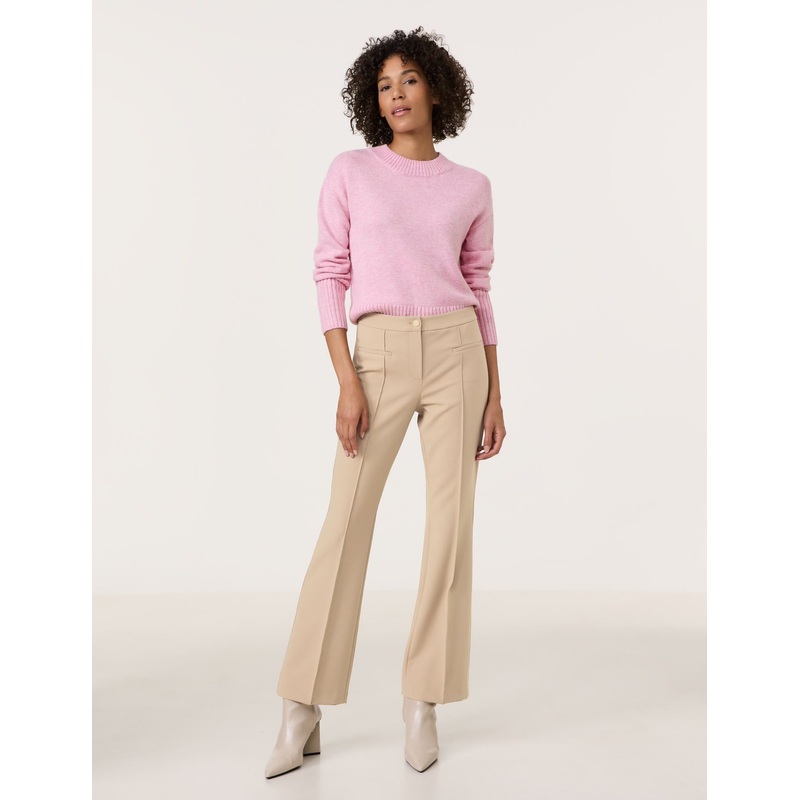 Marlie Flared Fit Cloth Trousers