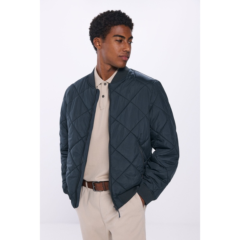 Padded Bomber Jacket