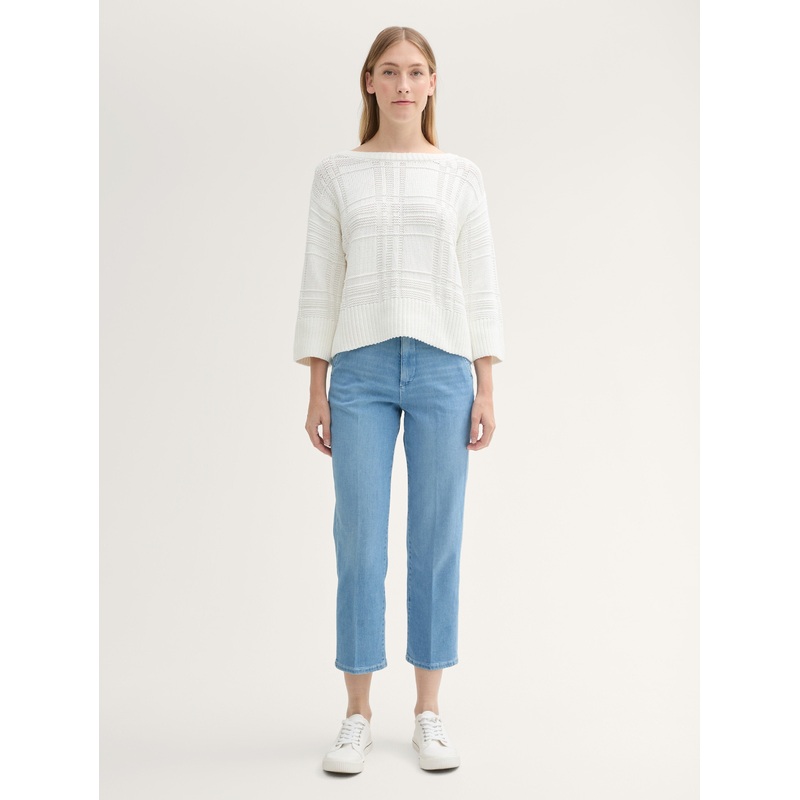 Straight Cropped Chinos