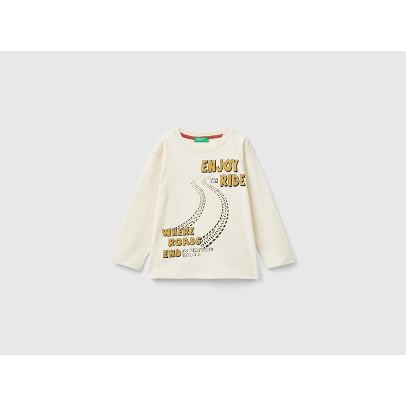 T-Shirt with Glow-In-The-Dark Print