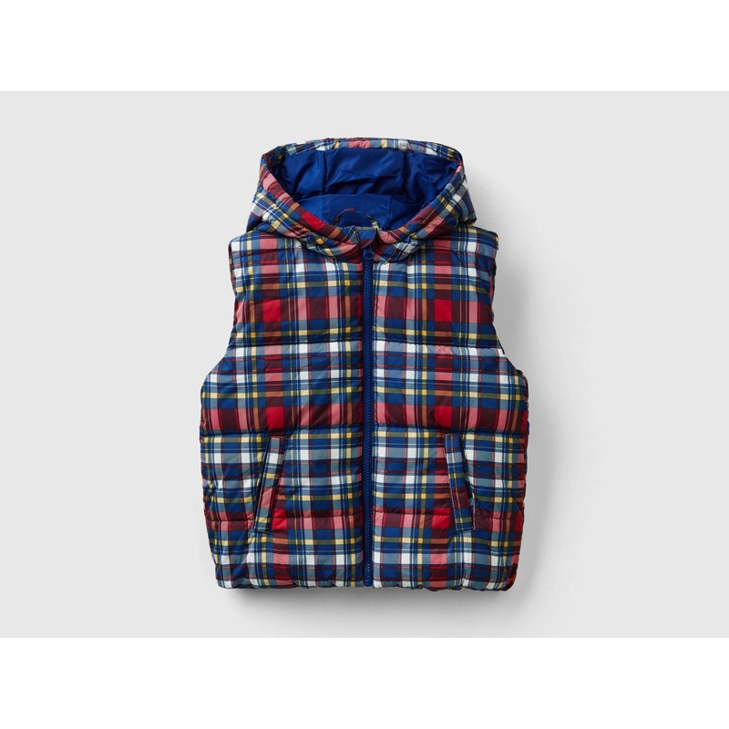 Tartan Padded Vest