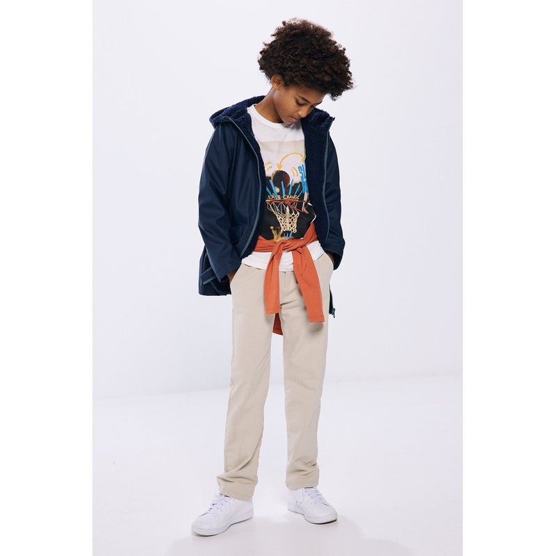 Beige Chinese Style Pants
