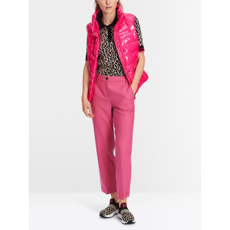 Fendou Trousers with Cropped Leg