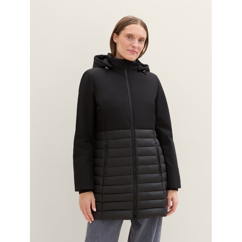 Hybrid Coat with A Hood