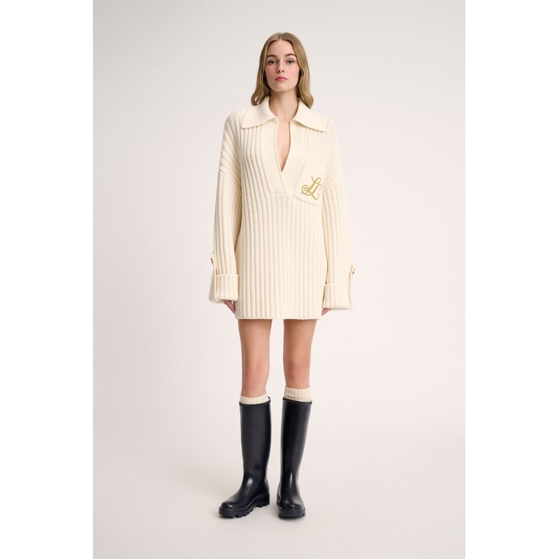 Maniacale Embroidered Pullover - Runway Piece