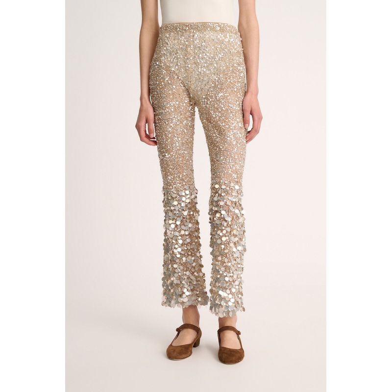Oreto Sequined Trousers - Runway Piece