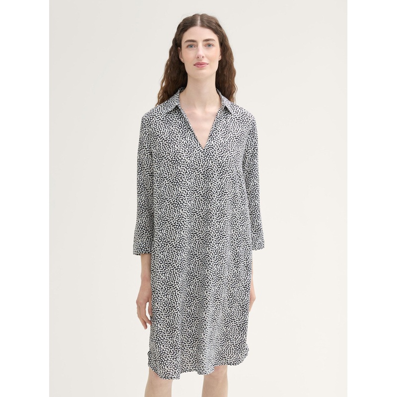Patterned Dress with Livaeco By Birla Cellulose