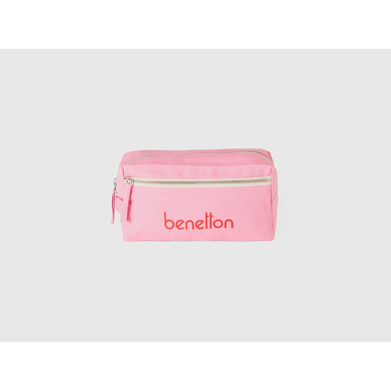 Pink Beauty Case in Pure Cotton