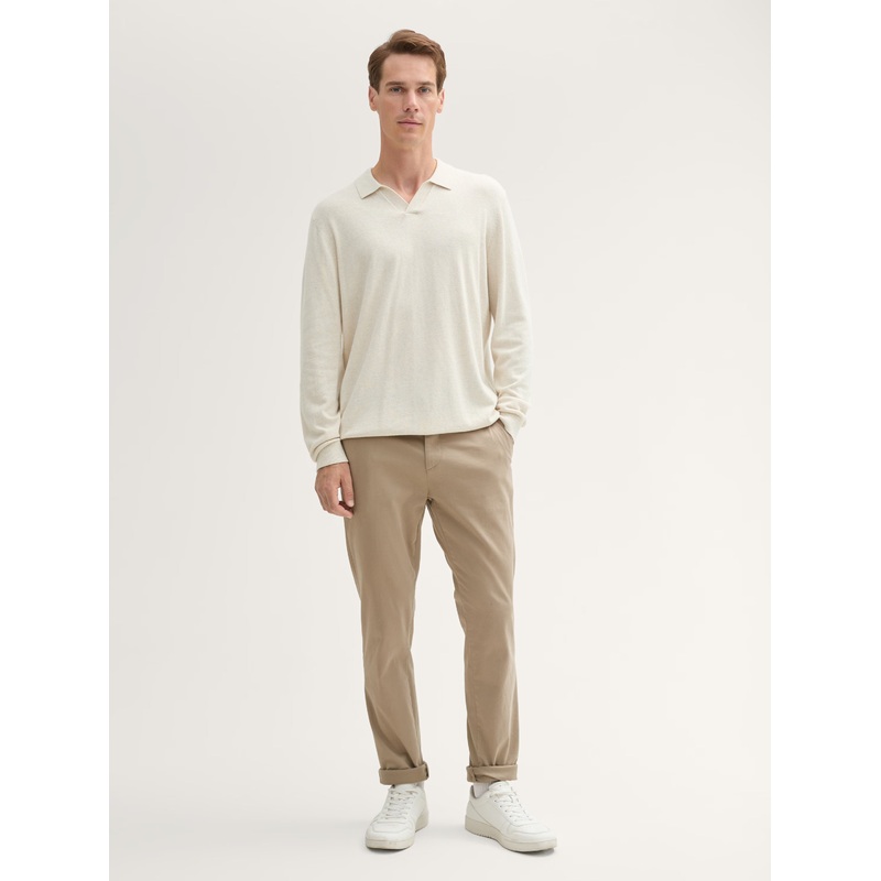 Travis Slim Chinos with A Belt