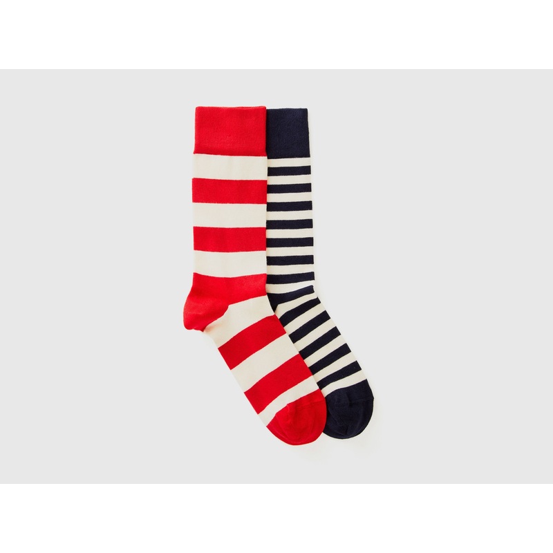 Two Pairs of Striped Socks