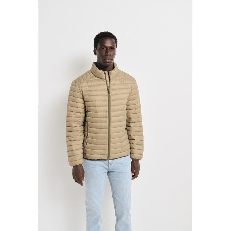 Beige Padded Jacket