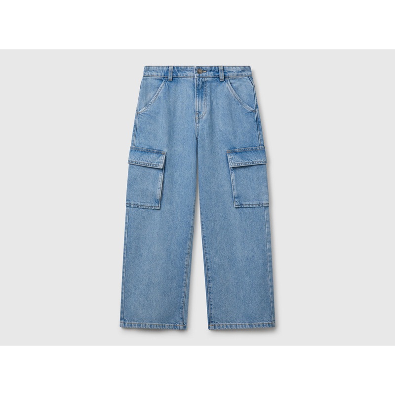 Cargo Jeans in 100% Cotton