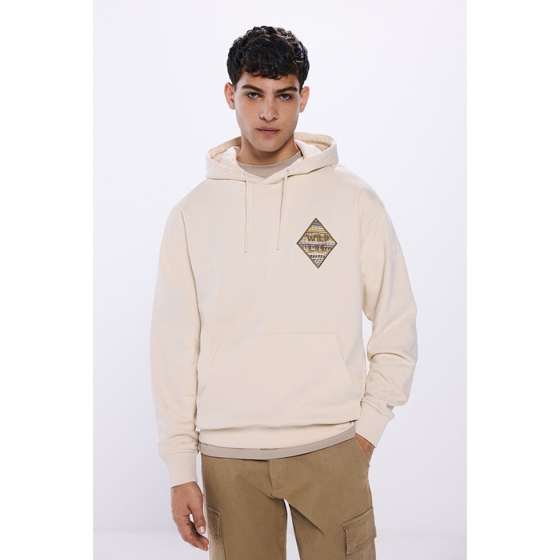 Ethnic Patch Hoodie