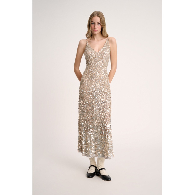 Gattina Elegant Dress - Runway Piece