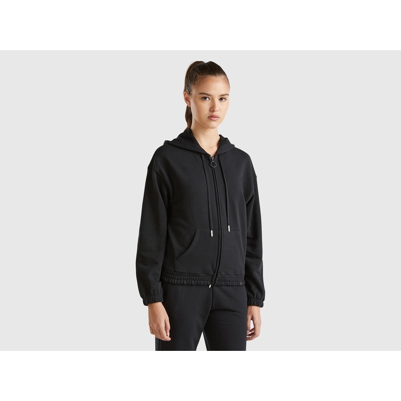 Hoodie in Cotton Blend