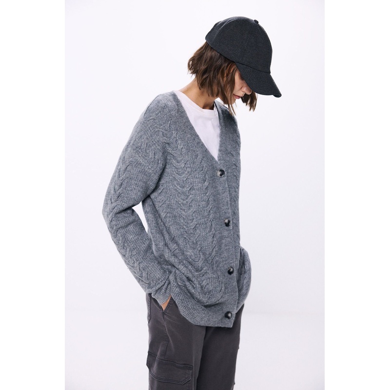 Knit Cable Cardigan