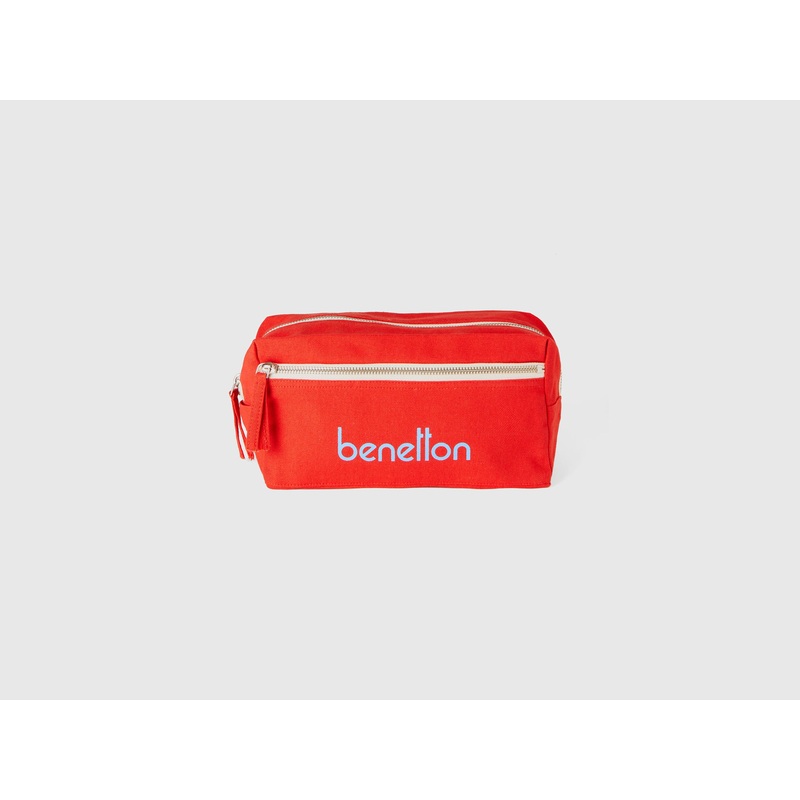 Red Beauty Case in Pure Cotton