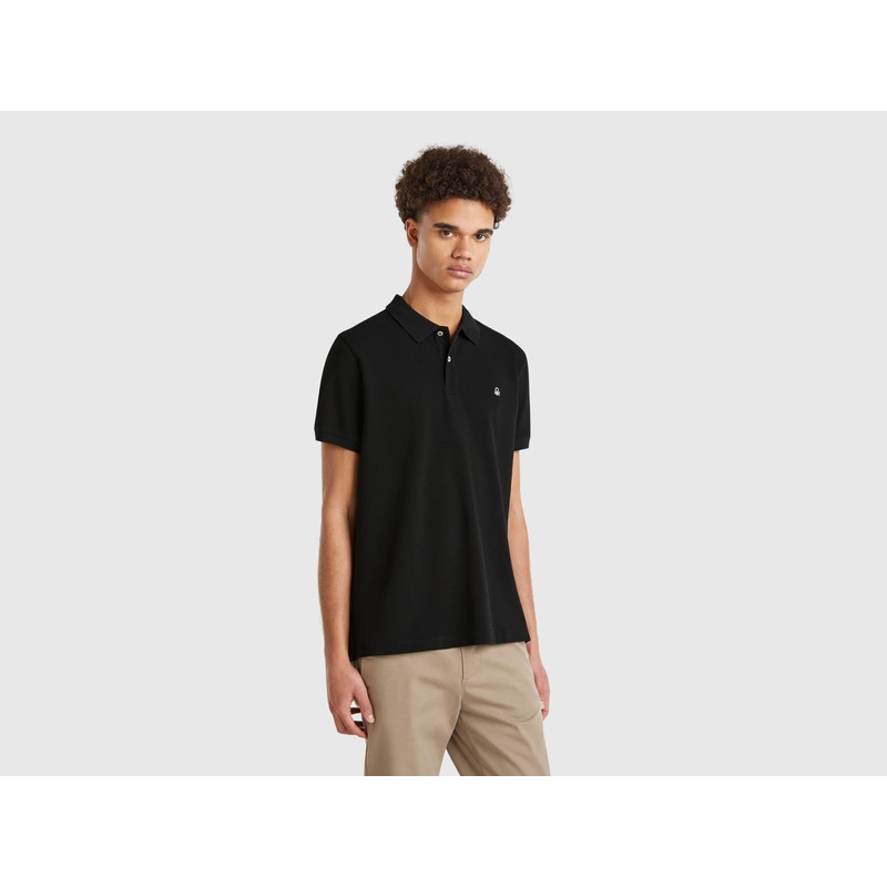 Black Regular Fit Polo