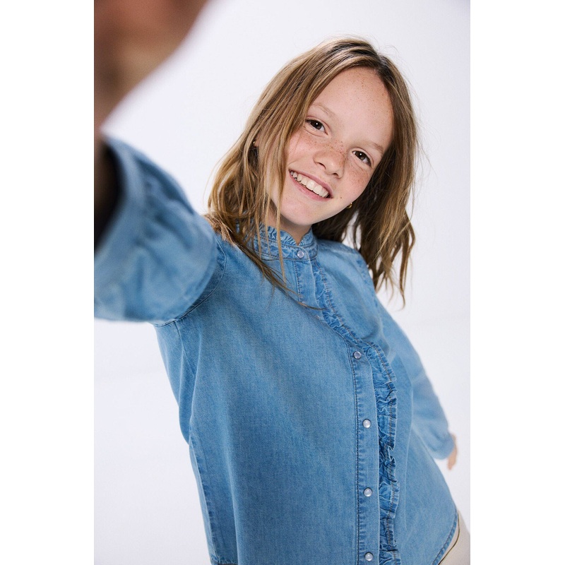 Blouse Denim Girl