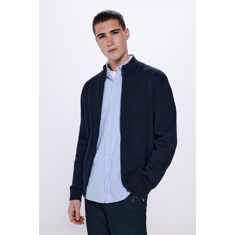 Cardigan Milano with Zipper