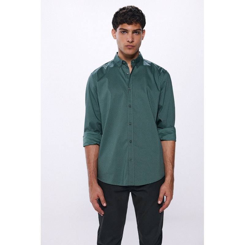 Dress Shirt in 100% Poplin