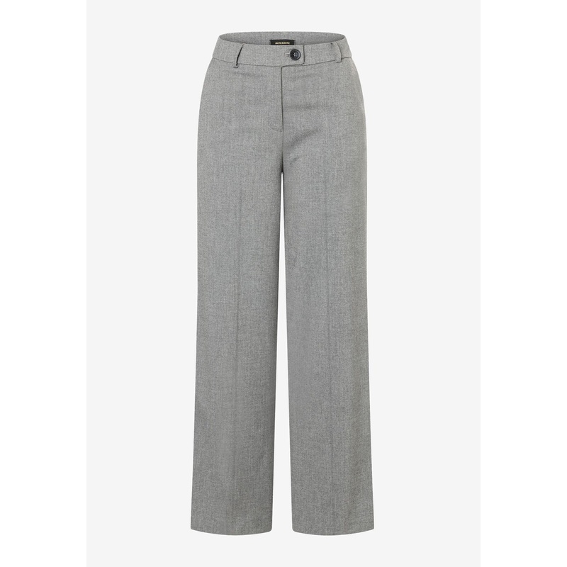 Gray Melange Trousers