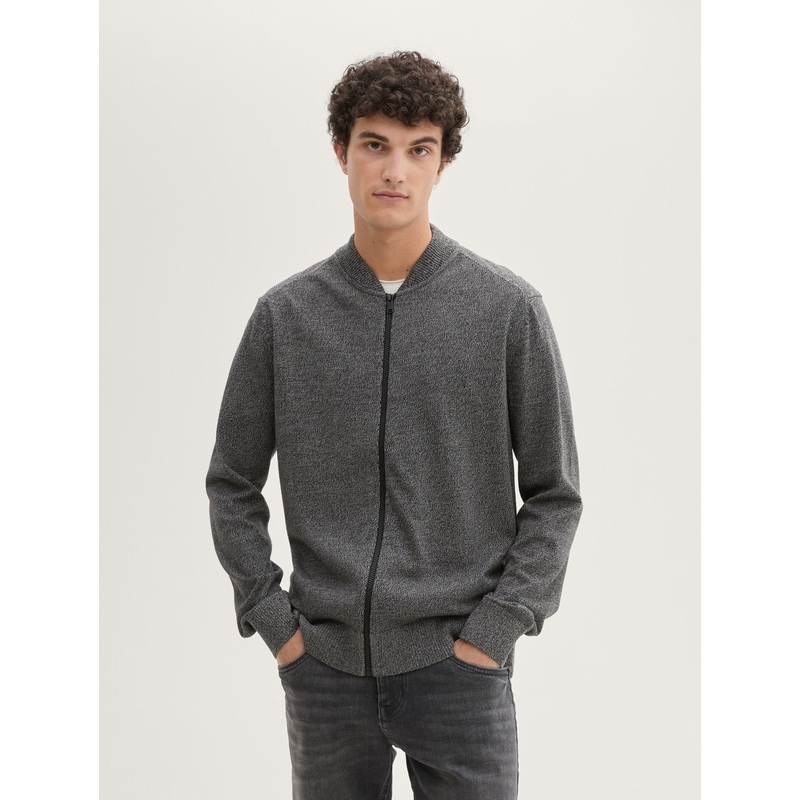 Knit Bomber Jacket